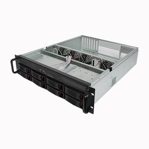 Nhà Sản Xuất 8 Trao Đổi Nóng <span class=keywords><strong>HDD</strong></span> Vịnh Lưu Trữ Máy Chủ Trường Hợp 2U 550Mm Độ Sâu Giá Máy Chủ Chassis Matx Trường Hợp - Product Image 2