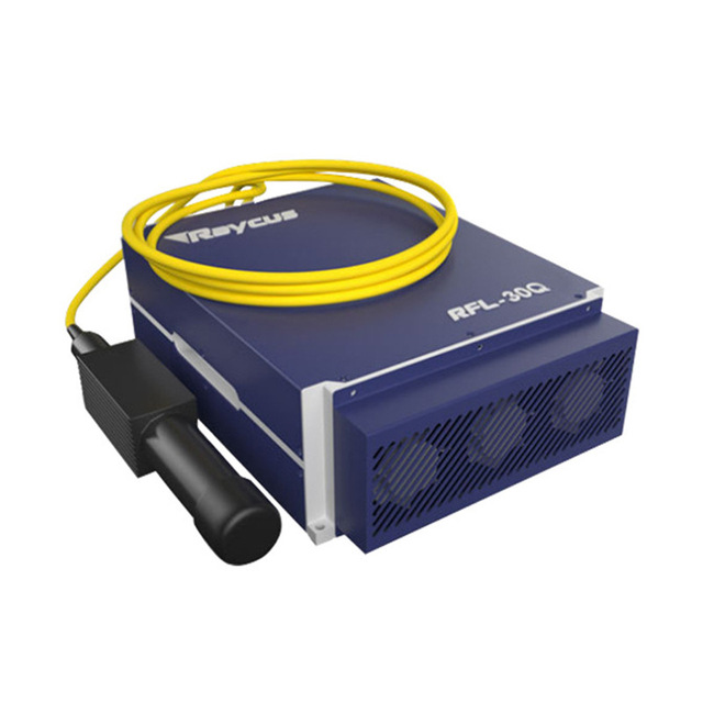 Factory Price Latest Raycus Fiber Integrated Red Light  Laser Source 20w 30w 50w 30qs Raycus  Fiber Laser Marking Machine