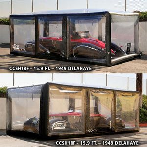 ในร่มหลักฐานฝุ่นหดแบบพกพารถเก็บฟองโรงรถพองรถที่พักพิง - Product Image 5