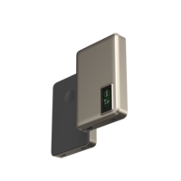 Batterie externe magnétique sans fil 10000 mAh, chargeur portable pour montre avec port USB-C et écran LED
