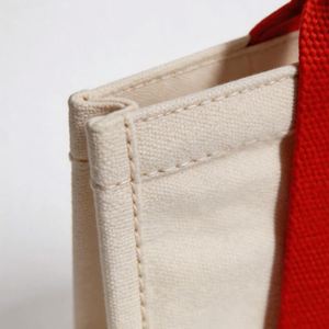 Bolsas de Lona con Logotipo Personalizado - Bolsas Promocionales 100% Algodón con Asas de Cinta de Satén para Ferias Comerciales y Regalos Corporativos - Product Image 3