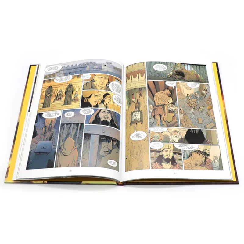 خدمة طباعة الكتب الهزلية للكبار من سلسلة الإنجليزية الأكثر مبيعاً