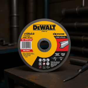 Disque de coupe industriel pour métaux 125x3.0mm en alliage d'acier, extrême longue durée de vie pour l'acier et le métal - Product Image 3