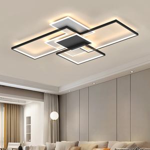 Lámpara led de acrílico minimalista con forma cuadrada para interior de dormitorio, luces colgantes de techo, accesorios de iluminación, gran oferta, 2021 - Product Image 5