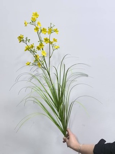 人工シルク製シングルステムダフネフラワー、家庭用、結婚式用、UV耐性、難燃性、屋内装飾植物 - Product Image 4