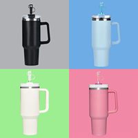 Housses de paille pour gobelet Stanley 40 oz 30 oz Garnitures de paille en silicone pour coupe Stanley