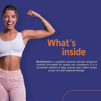OEM Venta caliente Salud Benfotiamine Grasa Soluble Vitamina B1 Cápsula Suplemento dietético