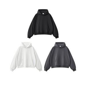 H5629 קפוצ 'ון יצרנית באיכות גבוהה מותאם אישית 420 gsm טרי צרפתי מרופד boocies - Product Image 1