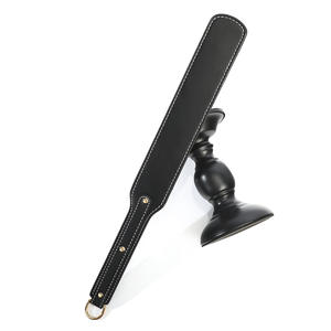 SP Tool SM Flirting Tri Color Vegetable Tanning Leather Sex Training Tool Adult Sex Products Sex Toys Hand Beats - Product Image 2