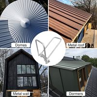 Outil de pliage de bordure de tôle de qualité supérieure pour le pliage de la toiture et les joints de gouttière, compatible OEM et ODM