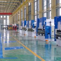 Presse plieuse hydraulique CNC avec contrôleur DA69T, machine de pliage de tôles robotisée