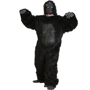 Gran oferta Animal gorila <span class=keywords><strong>Cosplay</strong></span> Animal negro mono de felpa conjunto completo disfraces Halloween para adultos - Product Image 3