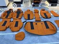 Vente flash pour les accessoires de voiture personnalisés BMW Série X5 X3 X1 E46 E90 E60 F30 F10 E39 F20 G20 E36, housses de siège pour 5 places