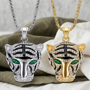 Pendentif Tête de Panthère de Luxe Hip Hop en Argent 925 avec Moissanite et Diamants, Bijou Animalier pour Soirées, Événements et Clubs de Nuit - Product Image 2