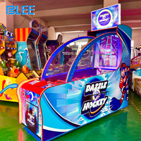 Machine de jeu de hockey sur glace d'intérieur BLEE, jeu d'arcade à monnayeur pour fête foraine avec garantie d'un an