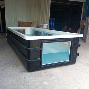 Bassin extérieur en PRV pour l'aquaculture de Koi et de poissons rouges – Grand bassin d'élevage de poissons pour l'agriculture à grande échelle - Product Image 3