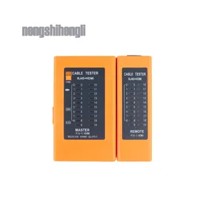 Chống nhiễu Cáp Tester RJ45 RJ11 RJ12 phổ biến kép mục đích Mạng Cáp Tester đường dây điện thoại Tester