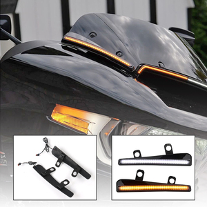 ไฟ LED ติดกระจกหน้ารถ ไฟวิ่งกลางวัน ไฟเลี้ยว สำหรับ Harley CVO Road Glide ST 121 - Product Image 2