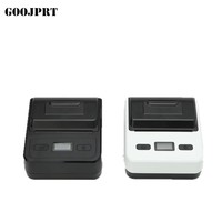 Imprimante thermique mobile POS 80 mm 2600 mAh 3 pouces pour étiquettes et reçus, 2 modes en 1, compatible Android et iOS, pour ordinateur et