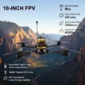 Kit de drone FPV Open Fly pour tâches à charge moyenne, caméra de nuit 7 pouces, VTX 5.8G, récepteur GPS ELRS915/<span class=keywords><strong>TBS</strong></span>, charge utile de 2 à 3,5 kg - Product Image 1