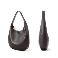 Mingkou Grossiste Marque Privée OEM Fournisseur Cuir Grainé Grand Slouchy Sac Femme Hobo Épaule