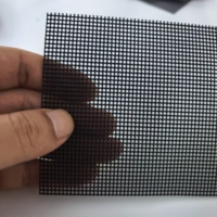 Venta Directa de Fábrica, Malla de Seguridad de Acero Inoxidable Negra, Malla Antimosquitos y Antirrobo para Ventanas de Hogar