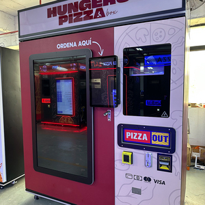 Distributeur automatique de pizzas intelligent IPLAYSMART avec écran tactile (32/55 pouces), options de paiement multiples, capacité de 20 à 150 pièces, chauffage à 350°C - Product Image 4