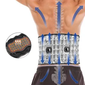 磁疗背部空气减压支架腰部牵引支架电加热腰带
