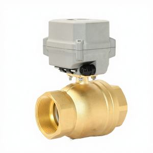 Válvula de Bola Motorizada DN50 2" CR202 de Latón para Control de Flujo de Agua, Normalmente Cerrada, con Actuador Eléctrico de 2 Vías, OEM Personalizable - Product Image 2
