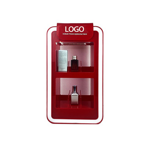 <span class=keywords><strong>Atomiseur</strong></span> acrylique multicouche personnalisé présentoir stand de produits <span class=keywords><strong>électronique</strong></span>s lumineux moderne avec serrure numérique - Product Image 1