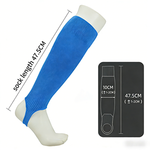 <span class=keywords><strong>Calcetines</strong></span> de Fútbol de Compresión Anti-Rozaduras de Corte Alto con Soporte para el Talón y Mangas para Espinilleras de Fútbol, Gran Venta - Product Image 2