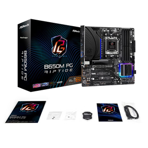 Tarjeta Madre ASRock B650M PG Riptide Kuroshio para Computadora de Escritorio, Nueva, 256GB, Doble Canal - Product Image 3