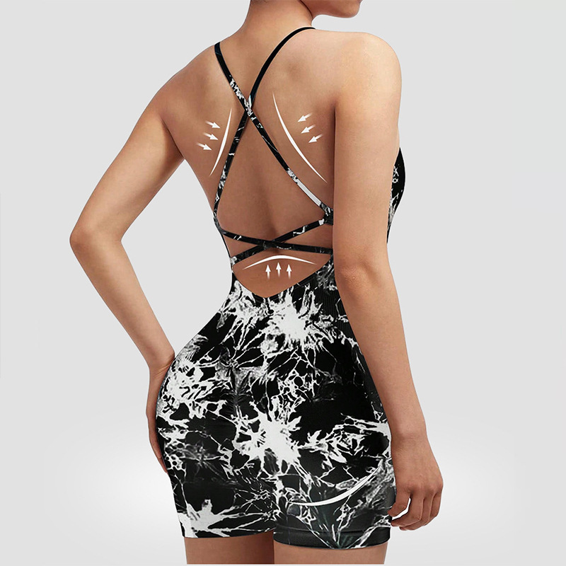 Tie-dye black