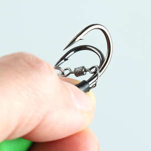 BUBBA タイスタイル ダブルスパンコールフロッグ 4.5cm/7.2g、改造・強化フック付き、ブラックマーケット輸出用フロッグ、在庫あり。 - Product Image 4