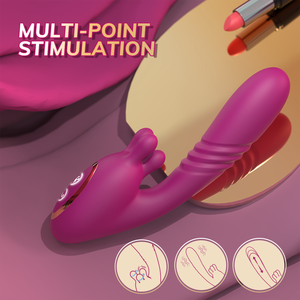 S-Hande 2 in 1 G Spot Stimulation Vibratoren Leistungs starke Schub brust <span class=keywords><strong>massage</strong></span> Adult Vibrator Spielzeug für Frauen - Product Image 2