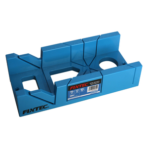 Sierra de mano profesional FIXTEC para cortar madera, 12 pulgadas, con caja de inglete ajustable y regla trasera FHHS300MB - Product Image 2