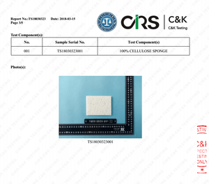 הכי חדש סגנון טבעי עץ עיסת כותנה תאית ספוג ליפה פלסטיק משלוח צלחת תאית ספוג בד עם ליפה Scourer - Product Image 6