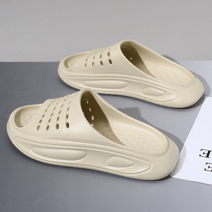 Chanclas de Verano para Hombre, Color Gris, Suela Suave Antideslizante, Sandalias de Playa para Exteriores, Calzado Informal, Disponibles en Tallas para Adultos - Product Image 2