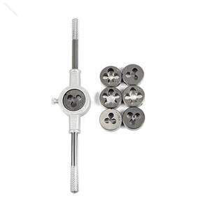 Juego de Machos y Terrajas de 8 Piezas, Venta Directa de Fábrica, Juego de Machos y Terrajas Manuales HSS Estándar Métrico - Product Image 2