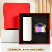 Nouveauté 2026 : Kit Cadeau Haut de Gamme Personnalisable avec Logo pour Bureau – Gobelet Isotherme 2-en-1 et Enceinte Bluetooth