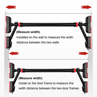 Barre de traction horizontale ProCircle Safe Locking pour porte d'entrée, kit de support de sécurité pour tractions