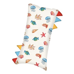 Custom Shapes Pillow Cute Baby Clothing Romper Pajamas Fitted Crib Sheet Bamboo Spandex Baby Pillow Baby <b>Bedding</b> Set - Product Image 3