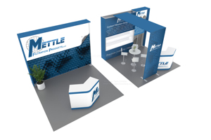 Triển lãm thương mại độc đáo trưng bày với khung nhôm mô-đun và đồ họa tùy chỉnh để Bán Vật liệu gian hàng triển lãm - Product Image 6