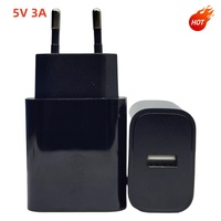 Adaptor Dinding 12V 1A Tahan Api untuk Pengisi Daya Laptop & Ponsel dengan Port USB