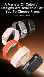 KR96 Pro <b>Smart</b> <b>Bracelet</b> ECG Heart Health Analysis 24Hour Sleep Monitoring Blood Oxygen Body Temperature Tracker 3ATM Watch Watch - Product Image 5