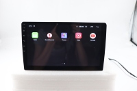 9212 Reproductor Estéreo de Radio para Auto con Pantalla Táctil Universal de 9/10 Pulgadas, Android 12, GPS, Navegación, WIFI, FM y DVD