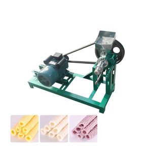 เครื่องอัดรีดอาหารพองขึ้นรูปข้าวโพด เครื่องทำขนมพอง เครื่องทำขนมขบเคี้ยวพอง - Product Image 5