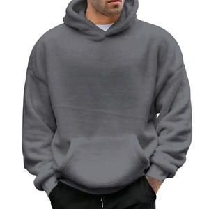 Sudadera con Capucha para Hombre de Algodón Tejido Grueso, Forro Interior de Felpa, Corte Holgado, Secado Rápido, Ecológica y Duradera - Product Image 6