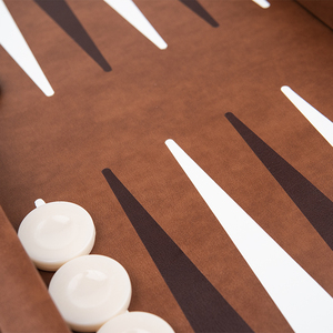 Mới sang trọng backgammon Hội Đồng Quản trị Hộp gấp backgammon thiết lập hộp bền MDF gỗ và da tùy chỉnh backgammon Hội Đồng Quản trị hộp - Product Image 4