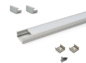 17x7mm LED Linear Light Aluminum Profile Custom Extrusion Channel Factory Direct Supply